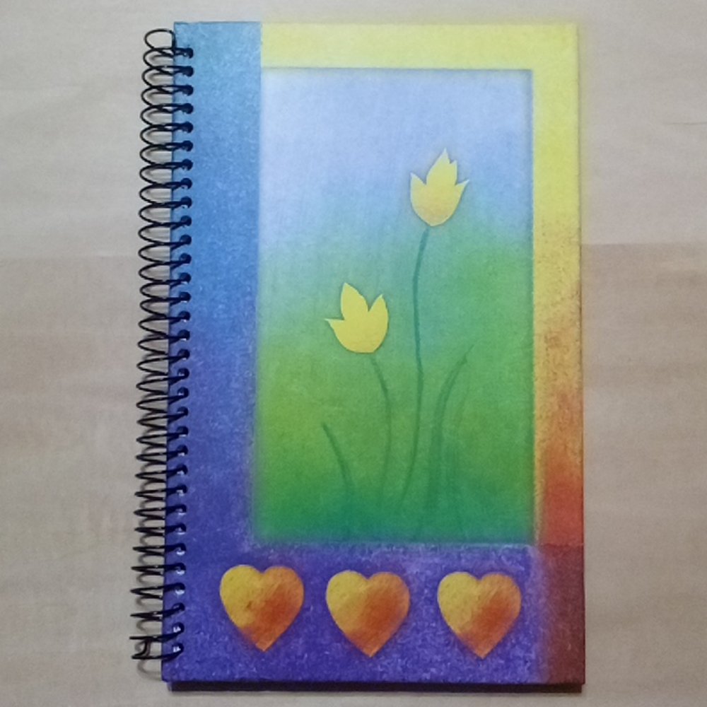 3/$15 Tulip Heart Journal